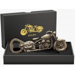Unique Motorcycle Beer Gifts for Men Vintage Motorcycle Bottle Opener, Fathers Day Gift Birthday Christmas Gift for Him Dad Husband Grandpa Boyfriend