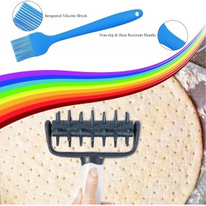 Pizza making kit,Pizza Peel Pizza Pan Set with 12