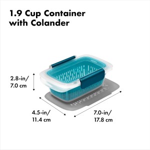 OXO Good Grips Prep & Go Container with Colander