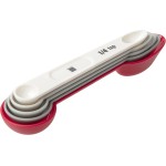 Prepworks Dual-Ended, Magnetic Measuring Spoon Set, White, 5 Piece