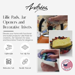 Andreas Silicone Jar Opener, GG Sage Bird – 6.25