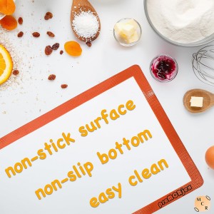 Silicone Baking Mats Half Sheet Non-Stick Cookie Sheet for Baking Silicon Baking Mat Set (12