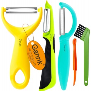 GANNK Vegetable Potato Peelers for Kitch...