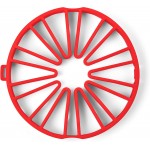 Cuisipro Silicone Dual Trivet, 7.5x7x1in, Red