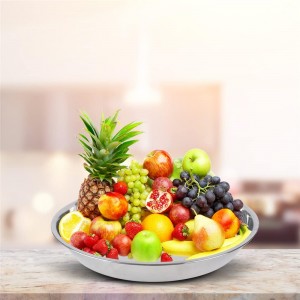 Deep Dish Pizza Pan,Stainless Steel Pizza Tray Oven Pan,Pie Grill Pan Baking Pan10-12-14Inch (16x1.95)