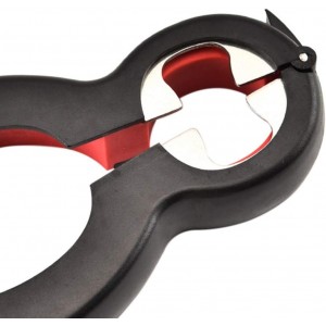 Medsuo Jar Opener 6 in 1 Multi Function Bottle Opener Manual Opener Get Lids Off Easily Portable Lid Twist Off Non-Slip for Weak Hands Seniors with Arthritis and Anyone with Low Strength