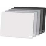 ZVP Flexible Plastic Cutting Board Set of 5 Gradient Color, Colorful Chopping Boards, BPA Free Mats, Non-Slip, Dishwasher Safe, 15x12 Inch, Gray Neutral Colors