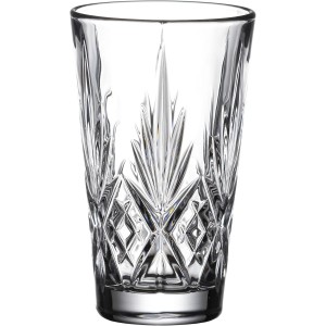 Godinger Cocktail Shaker, Martini Shaker, Boston Shaker, Stainless Cup and Crystal Glass to Mix Drinks Cocktails - Dublin Collection