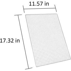 JoyRay Grill Rack Grids, Stainless Steel BBQ Roasting Rack or Baking/Cooling Rack, For Oven and outdoor Barbeque,Oven & Dishwasher Safe.