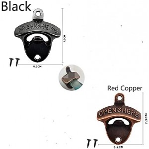 Beer bottle openers Cast Iron wall mounted bottle opener(Set of 2With screws)