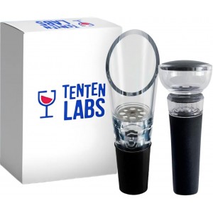 TenTen Labs Premium Wine Aerator Pourer ...