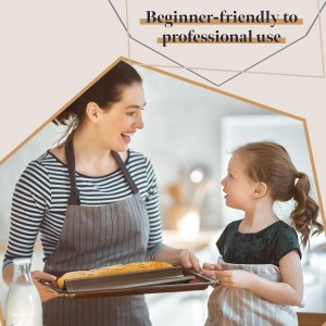 Non-Stick Baguette Baking Pan - French Bread Loaf Tray for 2 Perfectly Baked Baguettes - Perforated Anthracite Baguette Bake Pan for Baking Supplies