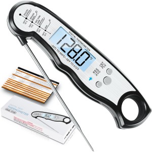Digital Meat Thermometer, Waterproof Ins...