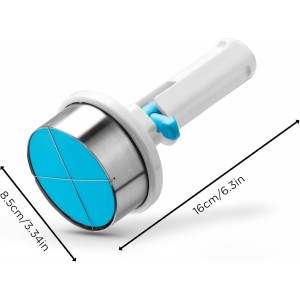 Dreamfarm Icepo Easy One-Handed Ice Cream Sandwich Scooper for Ice Cream Scoops, Gelato Scoops, Sorbet Scoops - White