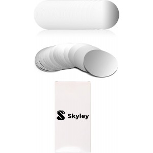 Skyley 120 Pieces Silver Wine Pourer Liquor Stopping Pouring Discs Aluminum Foil Wine Whisky Pourer Thin Reusable Spout Disks for Beverage Beer Liquid Dispenser Bar Party Gift