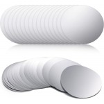 Skyley 120 Pieces Silver Wine Pourer Liquor Stopping Pouring Discs Aluminum Foil Wine Whisky Pourer Thin Reusable Spout Disks for Beverage Beer Liquid Dispenser Bar Party Gift