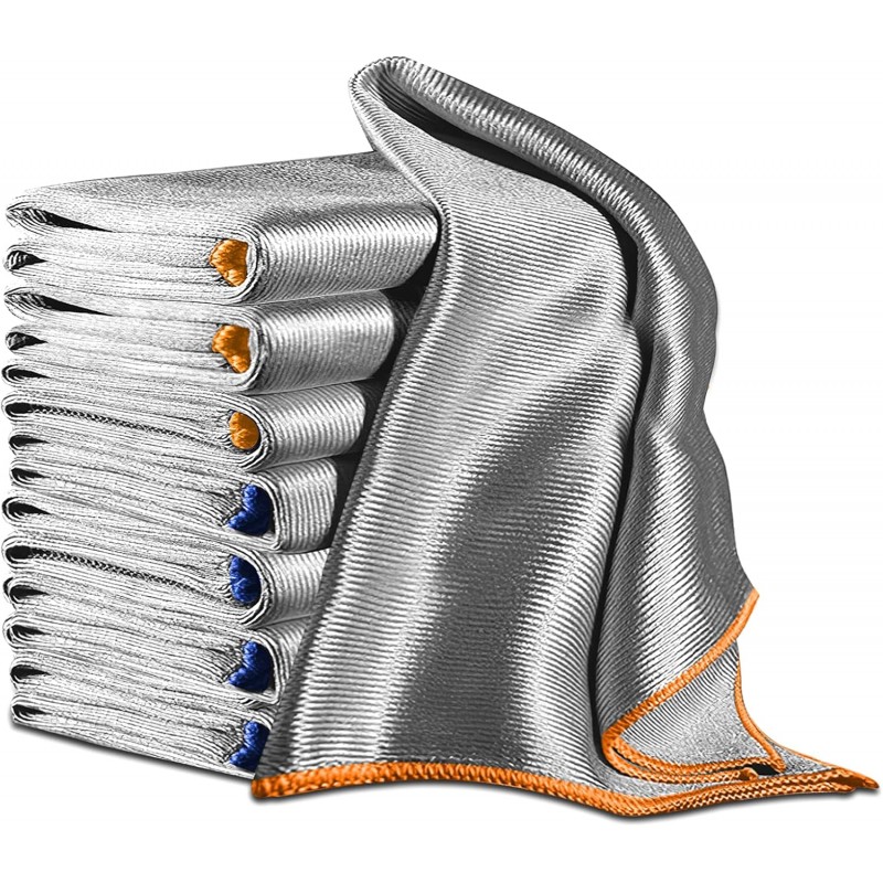 Airlab Streak Free Miracle Cleaning Cloth Easy Clean Pack of 8-12