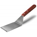 Metal Spatula for Cast Iron Skillet Grill Stainless Steel Spatula for Burger, Fish Turner Griddle Spatula, Spachulas Egg Flipper, Flat Top Metal Spatula for Cooking BBQ