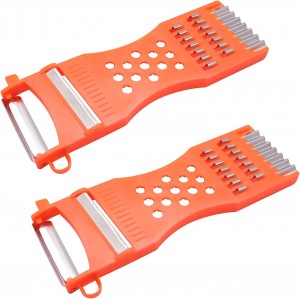 2Pcs handheld Plastic Multifunction Kitc...
