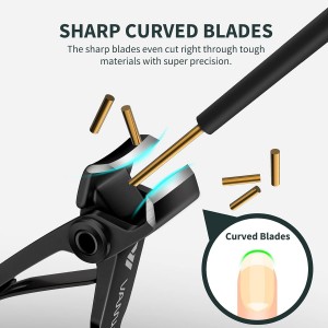 Nail Clippers for Thick Nails, 16mm Wide Jaw Opening Oversized Toenail Clippers Cutter with Sharp Curved Blade and Nail File, Heavy Duty Stainless Steel Fingernail Clippers for Seniors Elderly