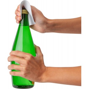 Jar Opener (4PK) - Rubber Jar Gripper for Weak Hands - Bottle Opener for Arthritic Hands - Jar/Lid Opener Gripper Pad - Non Tear - Coaster - Trivet