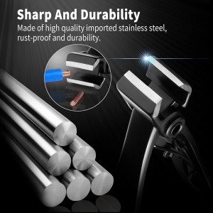 Straight Nail Clipper, 17mm Wide Jaw Opening Extra Large Toenail Clippers for Thick Nails or Tough Fingernail & Ingrown Toenail, Heavy Duty Thick Toenail Clippers for Seniors, Men, Adult