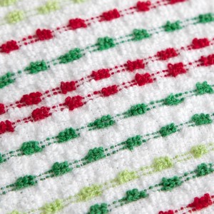 Ritz Pebble Bar Mop Towels: Highly Absorbent and Super Soft, 100% Cotton, Durable Super Absorbent Kitchen Bar Towels for Wiping Tables and Counters, 12x12, 6-Pack, Holiday