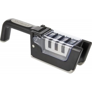Cuisinart Knife Sharpener, Foldable, 3 Slot, Black, C77SHP-3SGRS
