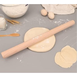 XBLDMJY Long Rolling Pin，Rolling Pins for Baking，Dough Roller ，Making Dumpling, Tortilla ，Bread，Baklava, Pizza。23.23×1.38inch/59×3.5cm)
