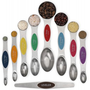 Magnetic Measuring Spoons Set Stainless ...