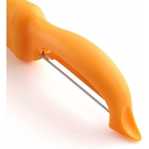 Spring Chef Premium Swivel Vegetable Peeler, Soft Grip Handle and Ultra Sharp Stainless Steel Blades - Perfect Kitchen Peeler For Veggie, Fruit, Potato, Carrot, Apple - Mango