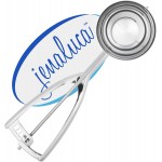 Jenaluca Jumbo Ice Cream Scoop - Cupcake and Muffin Scooper - 1/2 Cup Disher Size #8 scooper for icecream, batter & food portions