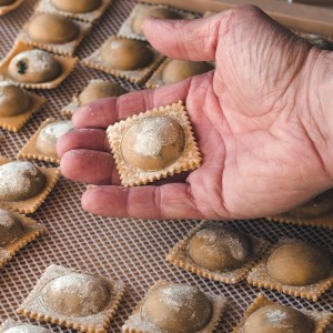 Ravioli Maker 2 Set Large Ravioli Cutter Ravioli Press Set Round Ravioli Mold and Cutter Square Ravioli Mold Ravioli Stamp for Kitchen Home Ravioli