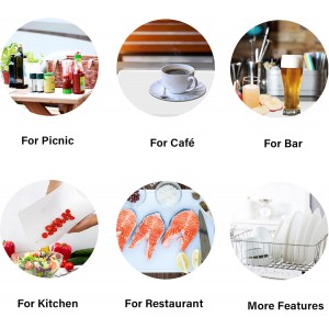 Disposable Cutting Boards 30 Count, Collapsible Cutting Board Sheet with Built-in Crease, Flexible Plastic Cutting Mat for Kitchen and Commercial Use, 17 x 12 In White