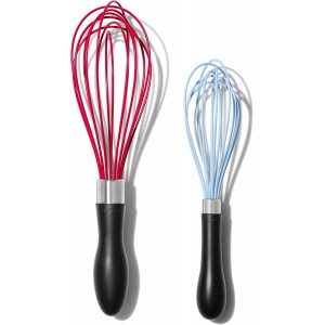 OXO Good Grips 2-Piece Silicone Whisk Se...