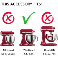 KitchenAid Pastry Beater for 4.5/5Q Tilt Head Stand Mixers, Silver - KSMPB5