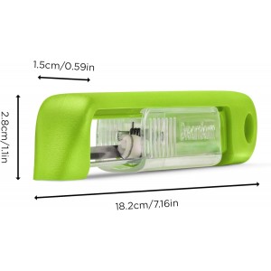 Dreamfarm Sharple Self-Sharpening Vegetable & Food Vertical Speed-Peeler - Green