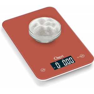 Ozeri Touch Professional Digital Kitchen Scale (12 lbs Edition) in Tempered Glass