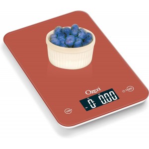 Ozeri Touch Professional Digital Kitchen Scale (12 lbs Edition) in Tempered Glass