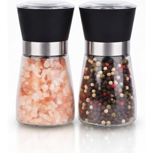 Salt and Pepper Grinder Shakers Set Spic...
