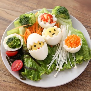 4Pcs Egg Slicer for Hard Boiled Eggs, Egg Cutter Exquisite Kitchen Accessories, Easy To Clean