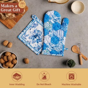 Maison d' Hermine Pot Holders 100% Cotton Heat Resistant Potholders 8