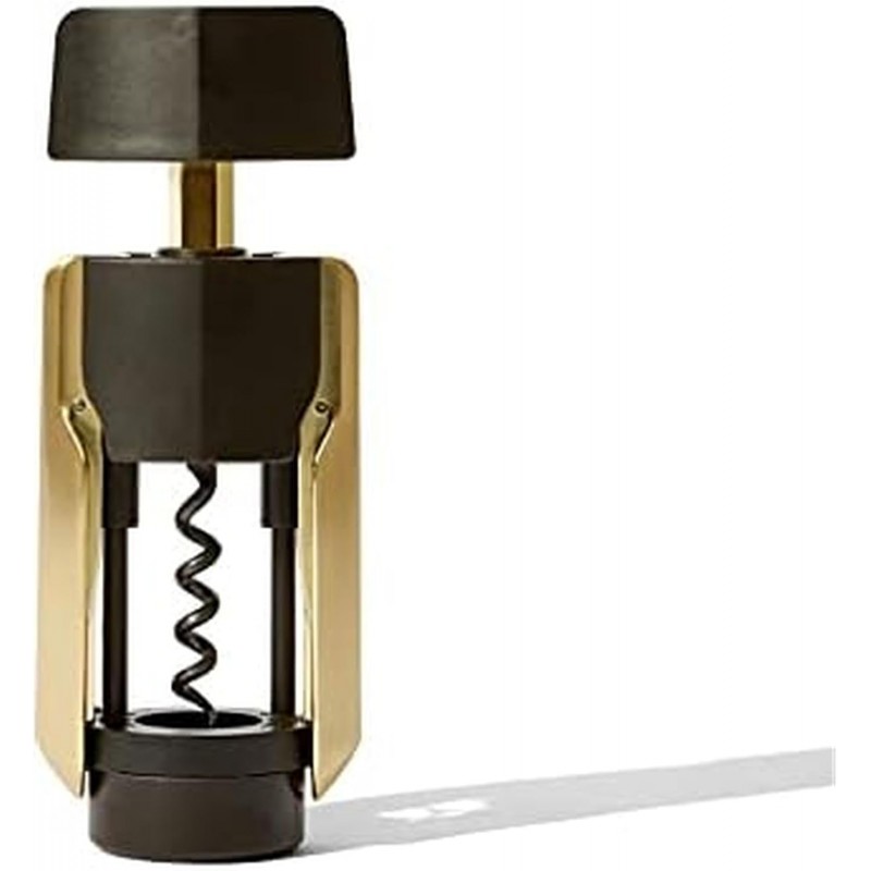 RBT Premium Wing Corkscrew Bottle Opener, Black, Fits Most Wine Bottles