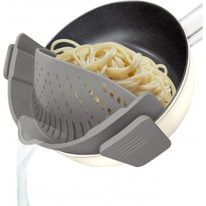 YEVIOR Clip on Strainer for All Pots Pan...