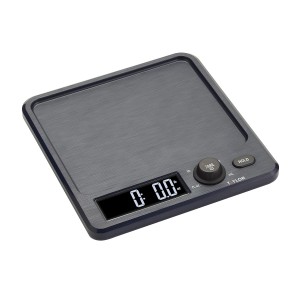 Taylor Digital Kitchen Scale with Antimicrobial Surface Plastic Body Weighs Up to 11 pounds Capacity with Hold and Tare Functions and Backlight, Navy
