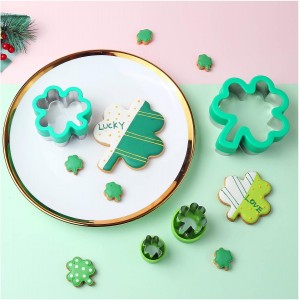 Shamrock Cookie Cutter 4 Pieces 4 Sizes 1