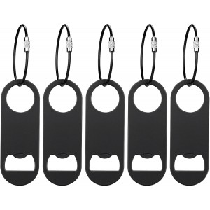 5 PACK Stainless Steel Flat Bottle Opene...