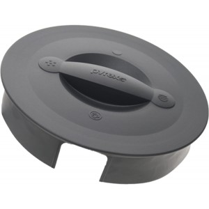 Pyrex 564-RRD-PC 8-Cup Puddle Grey Measuring Cup Lid - Made in the USA