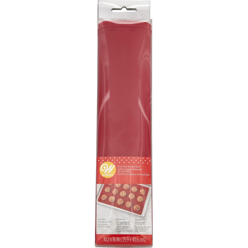 Wilton Non-Food Items RED Silicone Baking MAT