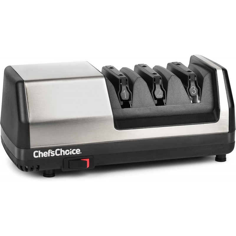 Chef's Choice Model 151 Universal Electric Knife Sharpener, Stainless Steel